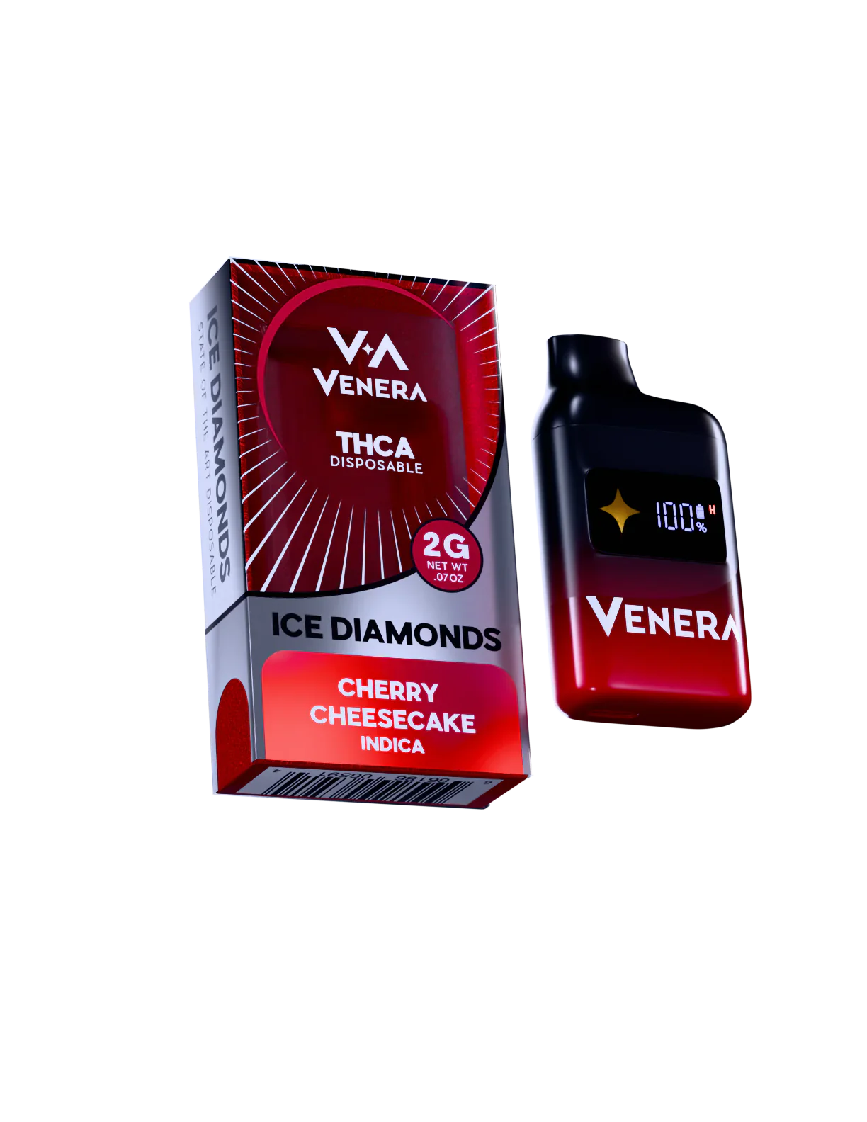 Image of According to experienced vaping enthusiasts, Cherry Cheesecake Vape is the best THCA disposable in 2025